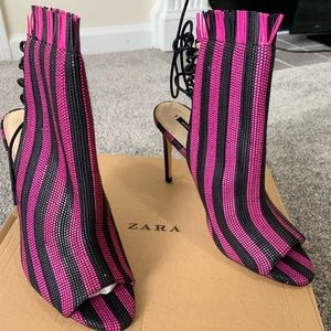 Brand new in the box Zara heels.